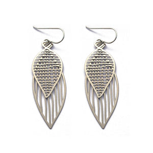 Double Leaf Earrings
