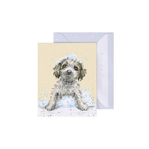 Birthday Bubbles Dog Enclosure Card