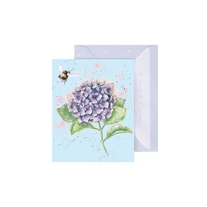 Hydrangea Bee Enclosure Card