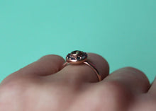 Coloured Sapphire & Blue Topaz Ring
