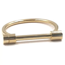 stainless steel gold plated bracelet