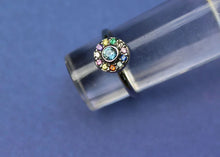 Coloured Sapphire, Citrine, Emerald & Amethyst Ring