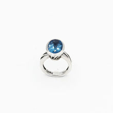 Temple of Apollo Blue Topaz Ring