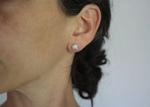 Moon Single Stud Earring