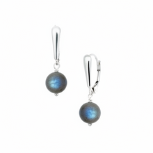 Mosaic Labradorite Earrings