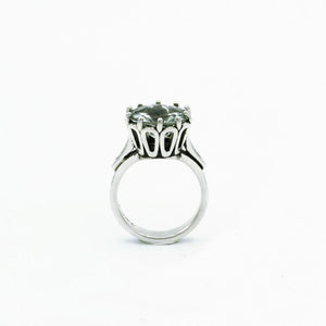 Caesarea Green Amethyst Ring