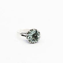 Caesarea Green Amethyst Ring