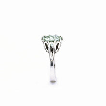 Caesarea Green Amethyst Ring