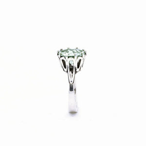 Caesarea Green Amethyst Ring
