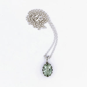 Caesarea Green Amethyst Pendant