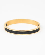 Women's Emily Black Gold Cuff