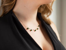 Rain BC Jade Segment Necklace