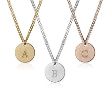 Uppercase Monogram Necklace