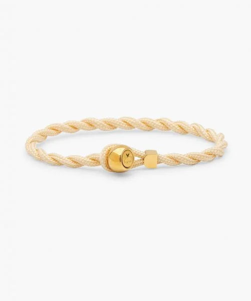Women's Ed Ivory Gold Bracelet