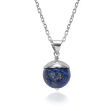 Acorn Gemstone Necklace