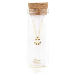Kris Nations Anchor Necklace Gold N-ANCHOR-G