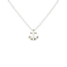 Kris Nations Anchor Necklace Silver N-ANCHOR-S