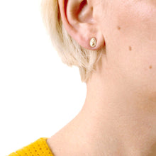 Kris Nations Avocado Studs Gold E615-G