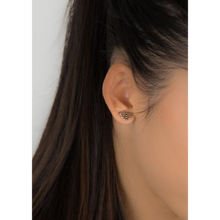 jj+rr Bee Origami Studs Rose Gold 7E4-RG