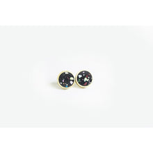 dconstruct Small Confetti Concrete Studs Black CON-J-BR-E-ST-SM-CBLA