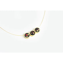 dconstruct Confetti Concrete Trio Necklace Black CON-J-BR-N-TRIO-CBLA