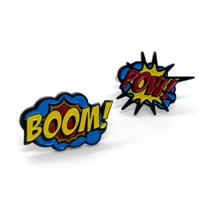 Cuff Stuff Boom Pow Cufflinks