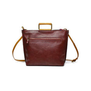 Uppdoo Joy Classic Tote Bordeaux