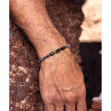 Pig & Hen Brontide Spectrolite Black Bracelet P37-FW21-283819