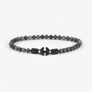 Pig & Hen Brontide Spectrolite Black Bracelet P37-FW21-283819