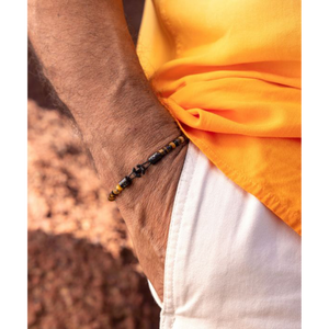 Pig & Hen Brontide Tiger Eye Bracelet P37-FW21-271739