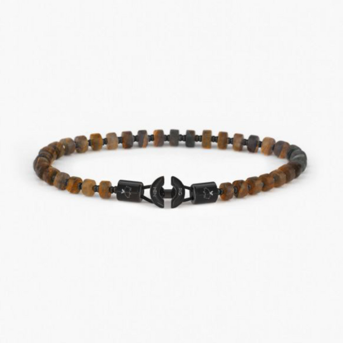 Pig & Hen Brontide Tiger Eye Bracelet P37-FW21-271739
