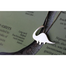 Slashpile Brontosaurus Dinosaur Necklace