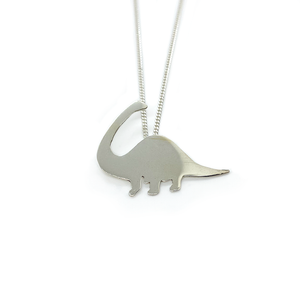 Slashpile Brontosaurus Dinosaur Necklace