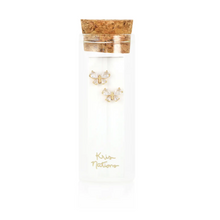 Kris Nations Butterfly Crystal Marquis Studs E790-G
