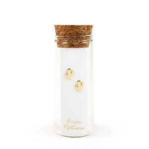 Kris Nations Cactus Studs Gold E-EMJ-CACTUS-G