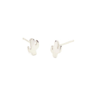 Kris Nations Cactus Studs Silver E-EMJ-CACTUS-S
