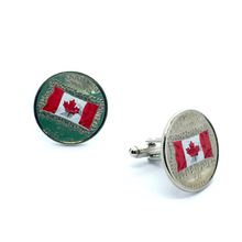 Cuff Stuff Canadian Flag Quarter Cufflinks CU0CQ1