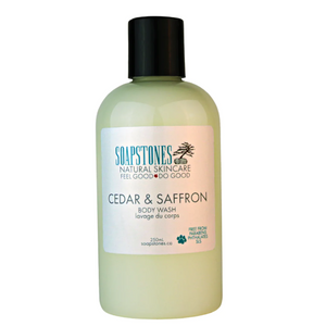Soapstones Cedar & Saffron Body Wash 282