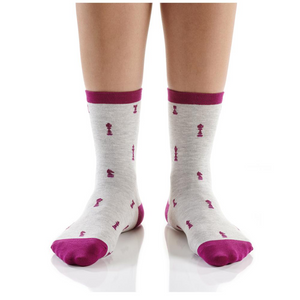 Yo Sox Chess Pieces Women's Crew Socks 412791