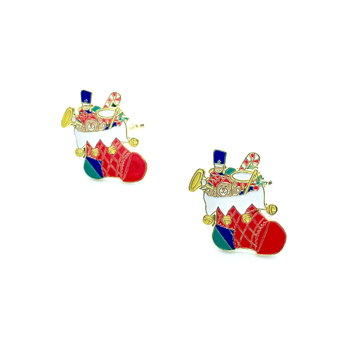Cuff Stuff Christmas Stocking Cufflinks CU0XS1