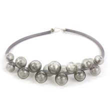 Alicia Niles Chroma Bolla Necklace Grey CH060GRY