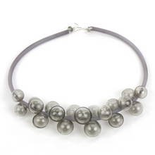 Alicia Niles Chroma Bolla Necklace Grey CH060GRY