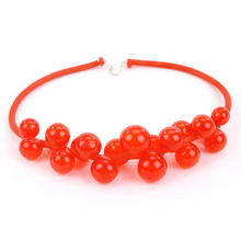 Alicia Niles Chroma Bolla Necklace Orange CH060ORG