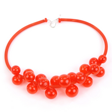 Alicia Niles Chroma Bolla Necklace Orange CH060ORG