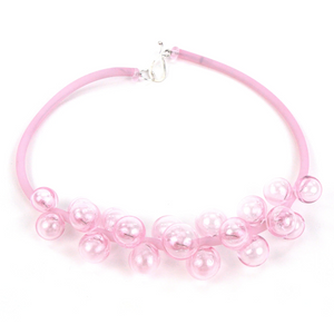 Alicia Niles Chroma Bolla Necklace Pink CH060PK