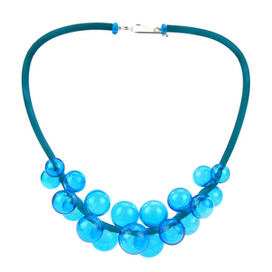 Alicia Niles Chroma Bolla Necklace Aqua CH060TUR