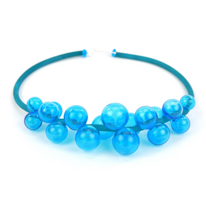 Alicia Niles Chroma Bolla Necklace Aqua CH060TUR