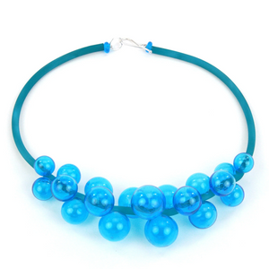 Alicia Niles Chroma Bolla Necklace Aqua CH060TUR