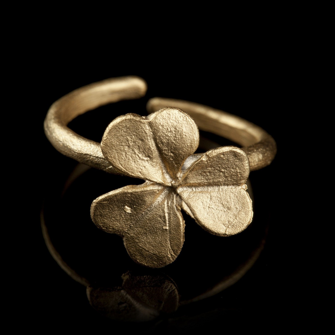 Silver Seasons Clover Ring 8406BZ