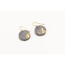 dconstruct Concrete Fractured Circle Earrings Grey Gold CON-J-FR-E-CIR-G	